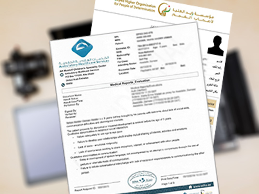 Medical Assessment Report