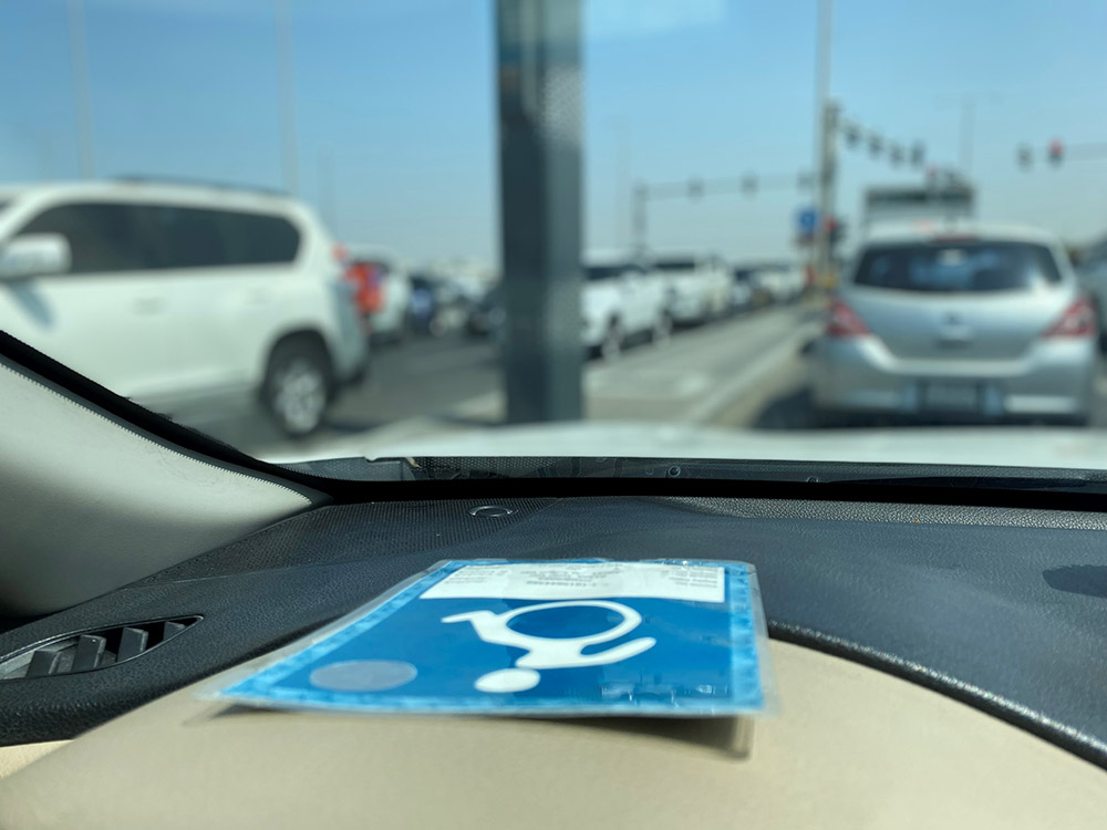 Parking Permit for People of Determination
